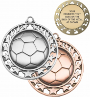 2-1/2" Soccer Medallion