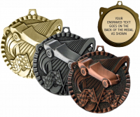 2" Pinewood Derby Medallion