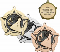 2-1/4" Science Super Star Medallion