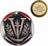 2" Victory Bronze Medallion