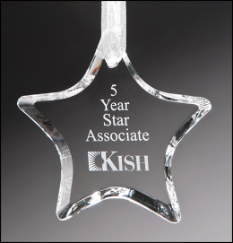 Star Crystal Tree Ornament