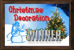 Christmas Plaque - SP46-68CDC