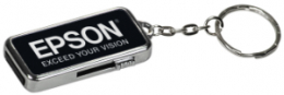 USB Flash Drive with Keychain