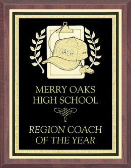 Coaching Plaque