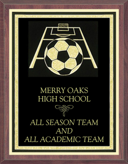 Soccer Plaque