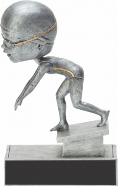 Swimmer Female Bobble Head