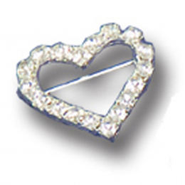 Heart Sash Pin