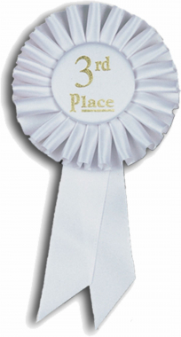 3rd Place Rosette Ribbon