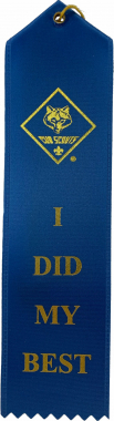 I Did My Best Cub Scout Ribbon (25 pack)