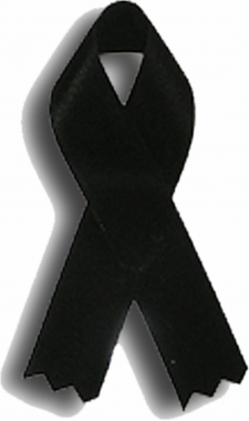 Black Awareness Ribbon