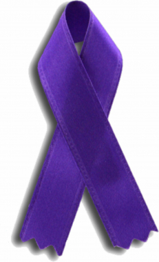 Purple Awareness Ribbon