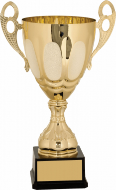 13" Gold-Metal Cup Trophy