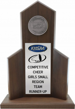 Cheer Region Runner-Up Trophy