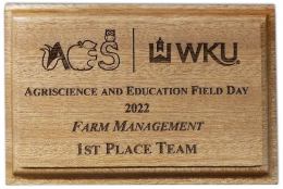 4" x 6" Mahogany Engraved Plaque