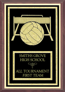 Volleyball Plaque