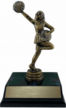 7" Cheerleader "Competitor" Trophy