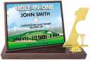 xxxHole-in-One Color Billboard Trophy - BCFS7