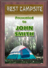 Best Campsite Plaque - SP57-CAMP2