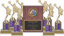 Cheerleading Team Trophy Package - 8132 - 8132CH-PACK