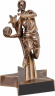 8-1/2" Basketball Female Superstar Resin - RST504