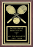 Tennis Plaque - Z46-TE